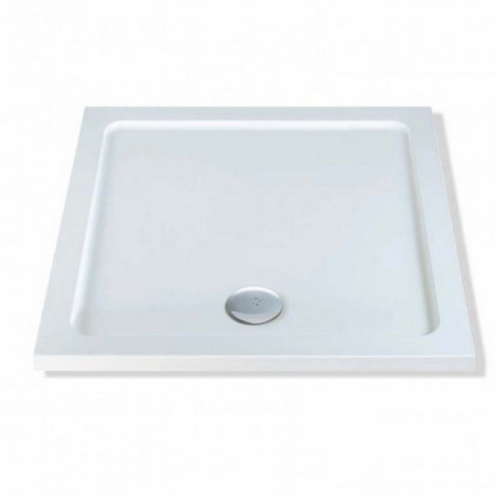 MX Elements 900 x 900mm Anti Slip Square Shower Tray with 90mm Waste