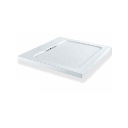 MX Expressions 800mm Hidden Waste  Square Shower Tray Live
