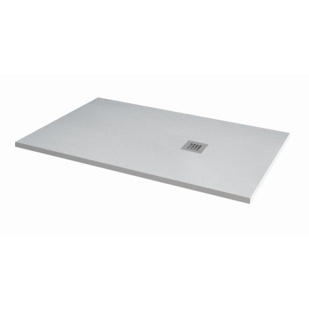 MX Minerals 1200 X 800mm Rectangle Ice White Shower Tray