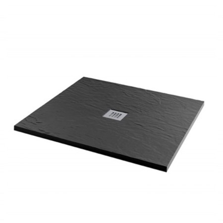 X1B MX Minerals 900 x 900mm Square Jet Black Shower Tray (1)
