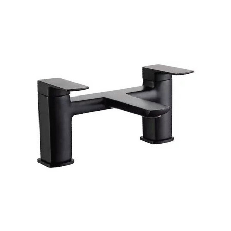 Marflow Carmani Matt Black Bath Filler
