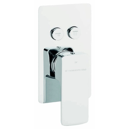 Marflow Carmani Two Outlet Concealed Thermostatic Shower Valve CAR7452
