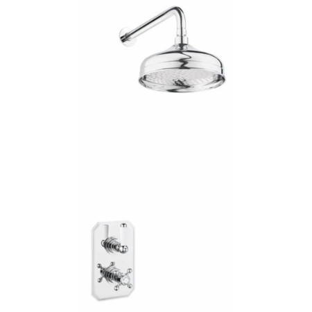 FER7600K4 Marflow Ferrada Concealed Thermostatic Shower Valve with Wall Overhead Kit