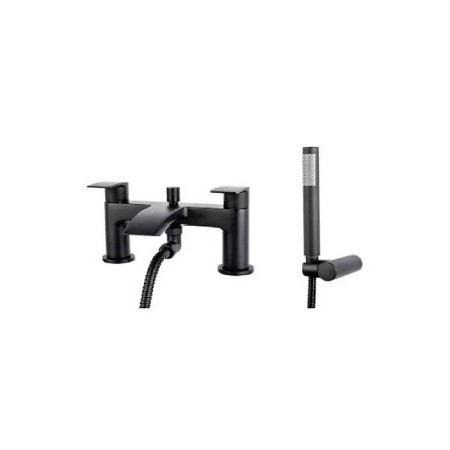 Marflow Lenso Matt Black Bath Shower Mixer