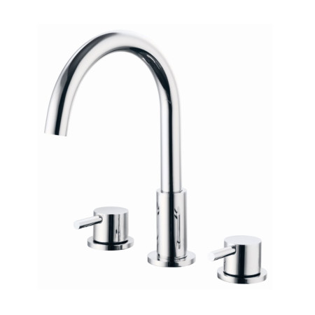 Marflow Pava 3 Tap Hole Basin & Bath Mixer