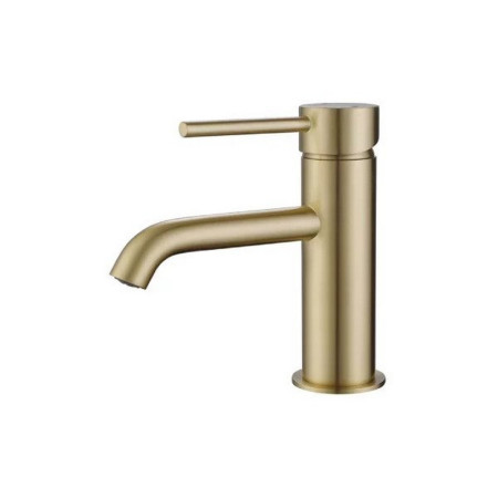 PAV411BB Marflow Pava Basin Mixer with Waste in Brushed Brass
