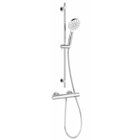 Marflow Round Single Outlet Cool Touch Thermostatic Shower Valve & Kit