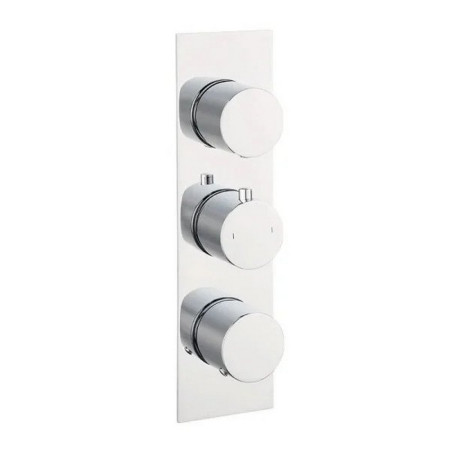 SAV7750 Marflow Savini Three Outlet Concealed Thermostatic Shower Valve in Chrome