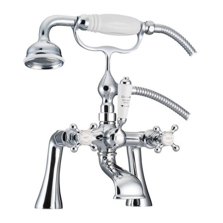 SJ320CPLH Marflow St James London Handle Bath Shower Mixer with Fixed Centres
