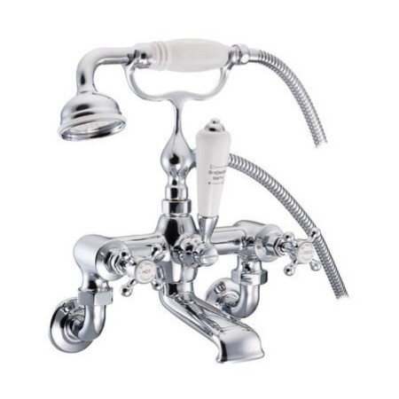 Marflow St James London Handle Wall Mounted Bath Shower Mixer
