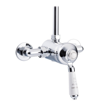 SJ720CPLL Marflow St James Traditional Manual Shower Valve with London Lever Exposed Design