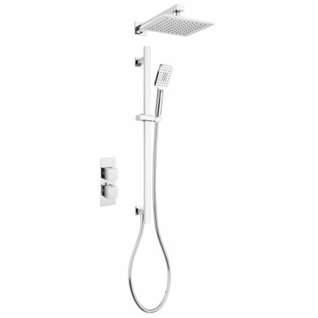 VOS7650K6 Marflow Vossen Two Outlet Concealed Thermostatic Shower Valve with Overhead Kit