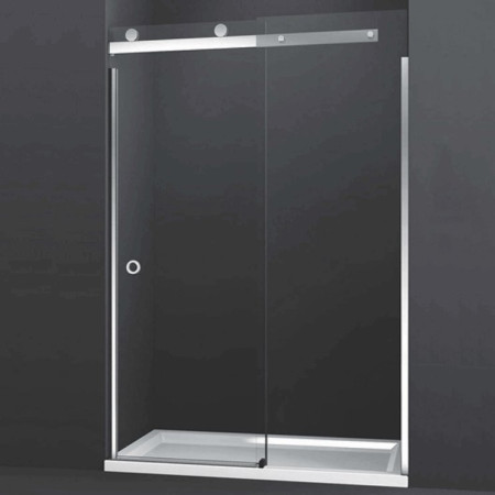 MS108231CR Merlyn 10 Series Sliding Shower Door 1000mm Right Hand with Merlyn MStone Tray