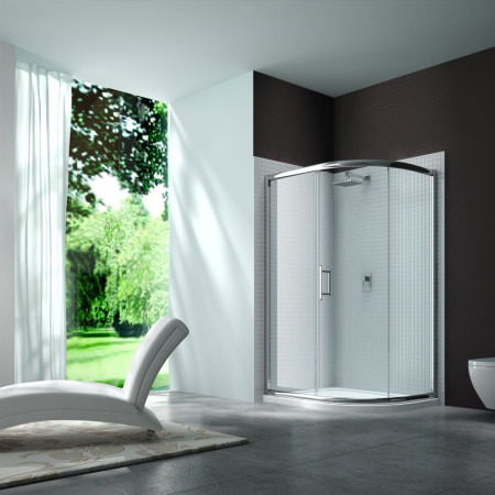 Merlyn 6 Series 900 x 900 1 Door Quadrant Shower Enclosure