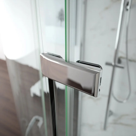 A0611RF Merlyn 8 Series Frameless 1000mm+ Hinge & Inline Shower Door Hinge Design