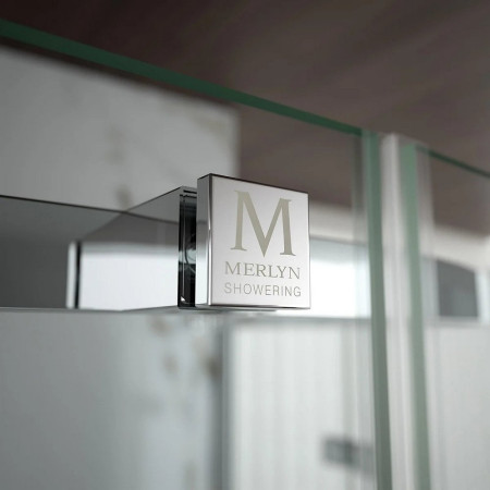 A0601IH Merlyn 8 Series Frameless 1 Door Offset Quadrant Enclosure 1200 x 900mm Close Up