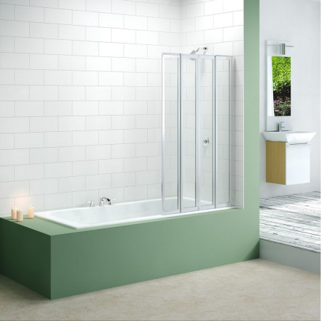 MB4 Merlyn Four Fold Bath Screen (2)