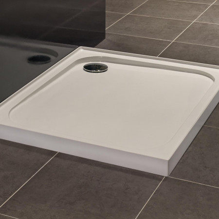 S76SQUP Merlyn Ionic 760mm Upstand Square Shower Tray