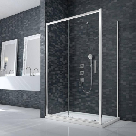 DWH04A0 Merlyn Ionic Essence Framed 1000mm Sliding Shower Door (2)