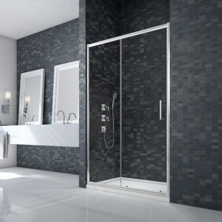 DWH04EH Merlyn Ionic Essence Framed 1700mm Sliding Shower Door (1)