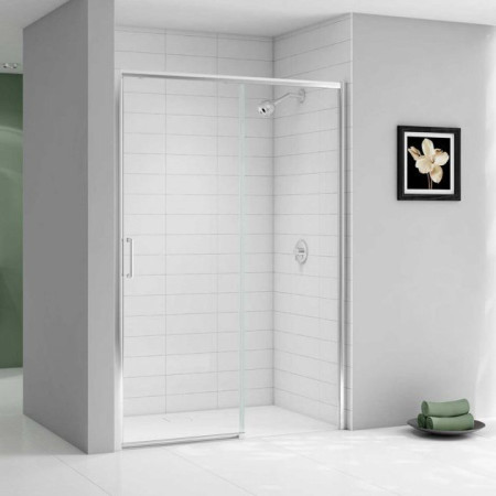 Merlyn Ionic Express 1000mm Low Level Access Sliding Shower Door - RH - 6mm Glass-2