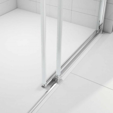 Merlyn Ionic Express 1000mm Low Level Access Sliding Shower Door - RH - 6mm Glass-3