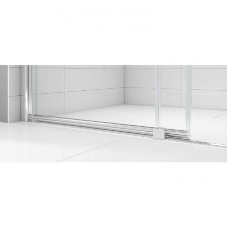 Merlyn Ionic Express 1200mm Low Level Access Sliding Shower Door - LH - 6mm Glass-4