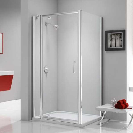 A030009H Merlyn Ionic Express 1140-1200mm Pivot Door with Inline Panel and Side Panel