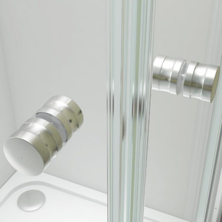 A1202D0 Merlyn Ionic Source 1000 x 800mm 2 Door Offset Quadrant Shower Enclosure Handle Design