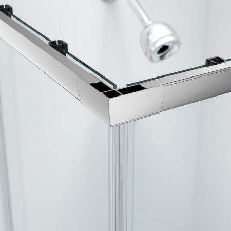 A1212V0 Merlyn Ionic Source 760/800mm Corner Shower Door Frame Design