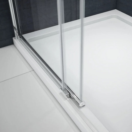 MBLA1700L Merlyn MBox 1700mm Low Level Access Left Hand Sliding Shower Door Sliding Mechanism