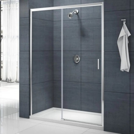Merlyn MBox 1700mm Low Level Access Left Hand Sliding Shower Door