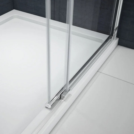 Merlyn MBox 1700mm Low Level Access Right Hand Sliding Shower Door