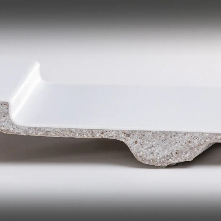 S167RTTO Merlyn Touchstone 1600 x 700mm Corner Waste Rectangular Shower Tray Single Skinned Surface