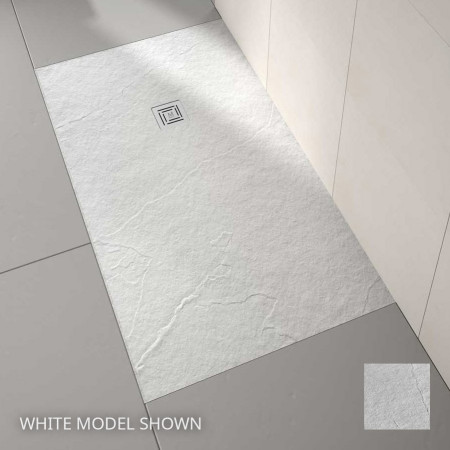 T129RTW Merlyn Truestone 1200 x 900mm White Rectangular Tray (4)