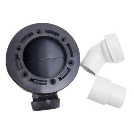 DWASTW Merlyn Truestone 90mm Fast Flow Shower Waste Top View