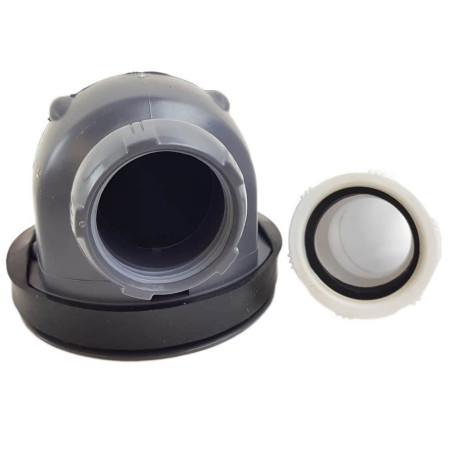 DWASTW Merlyn Truestone 90mm Fast Flow Shower Waste Pipe Connection