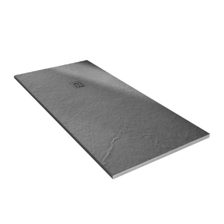 Merlyn Truestone Rectangular Shower Tray 1200 x 800mm Fossil Grey
