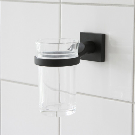 8803B Miller Atlanta Black Tumbler Holder Lifestyle