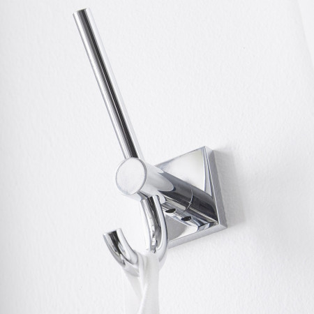 8812C Miller Atlanta Double Robe Hook Lifestyle