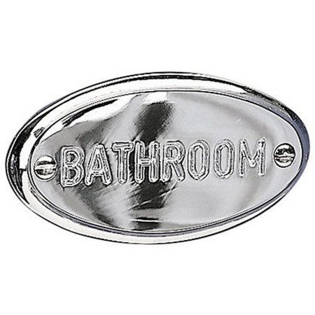 Miller Bathroom Sign