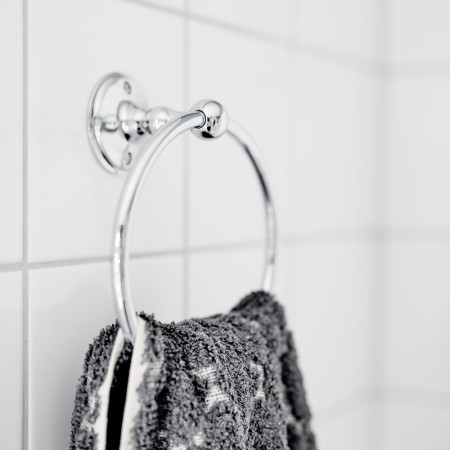 605C Miller Bathrooms Stockholm Towel Ring Lifestyle