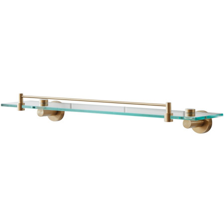 Miller Bond Brushed Brass Shelf