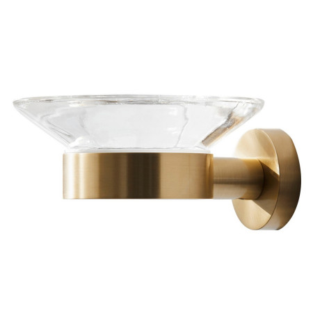 Miller Bond Brushed Brass Soap Dish