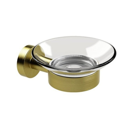 Miller Bond Brushed Brass Soap Dish 8704MP1 2