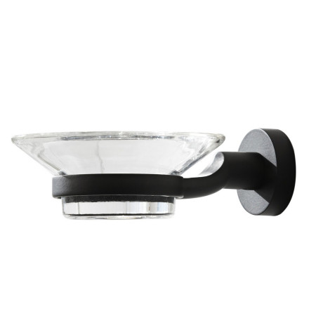 Miller Bond Matt Black Soap Dish