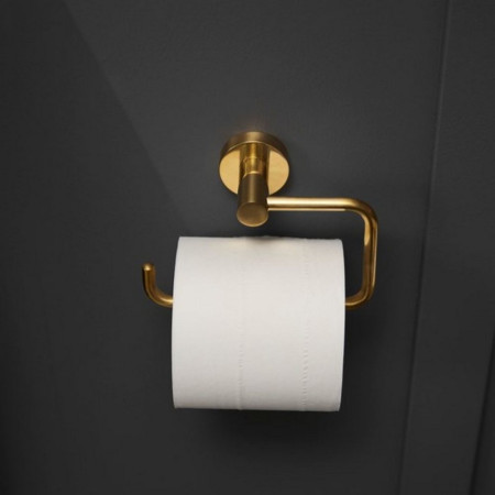 8710MP Miller Bond Polished Brass Toilet Roll Holder (2)