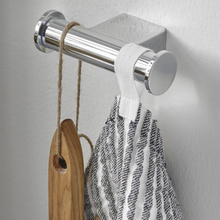 8123C Miller Boston Double Robe Hook Lifestyle