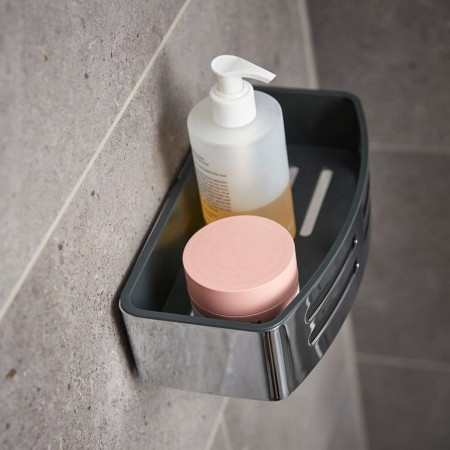 876C Miller Classic Corner Shower Tidy with Tray (2)
