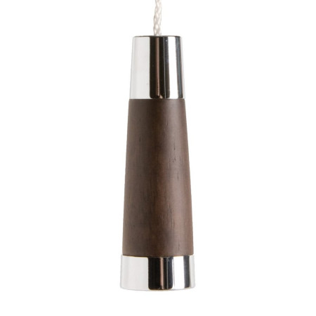 Miller Classic Dark Oak Conical Light Pull